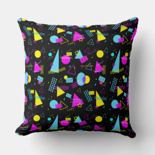 COUSSIN RUBAN RÉTRO FORMES COLORÉES