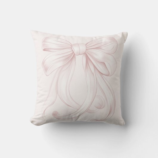 Coussin ruban rose (Recto)