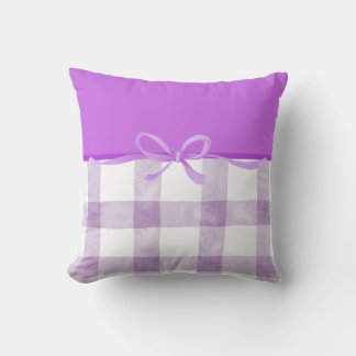 Coussin Ruban Violet