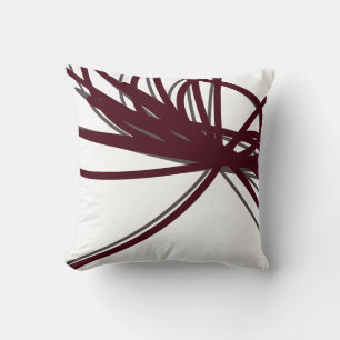 Coussin Rubans Abstraits minimalistes