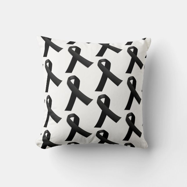 Coussin Rubans noirs (Recto)
