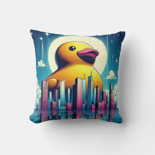 Coussin Rubber Duckie Duck  (Recto)
