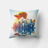 Coussin Rubber Duckie Duck  (Verso)