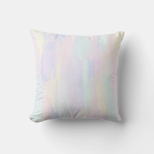 Coussin Rubriques de peinture Pastel (Recto)