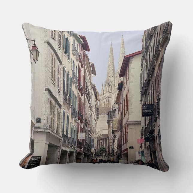Coussin Rue de Bayonne (Recto)