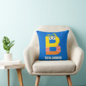Coussin Rue Sésame | B est pour Big Bird (Chaise)