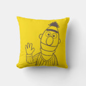 Coussin Rue Sésame | Bert Bright (Recto)