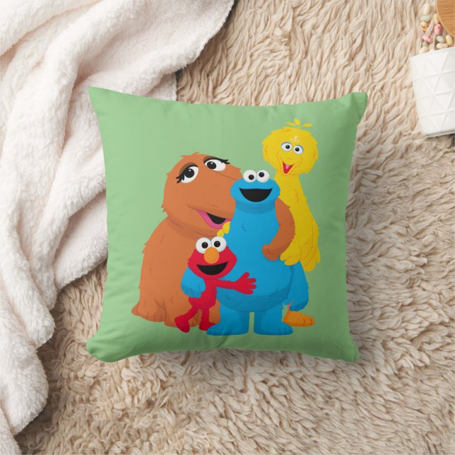 Coussin Rue Sésame | Groupe Hug (Couverture)