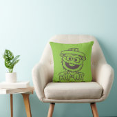 Coussin Rue Sésame | Oscar le Grouch Bright (Chaise)