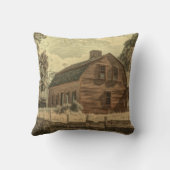 Coussin Russe Ouest Pays Ferme Chic Red Grange (Verso)