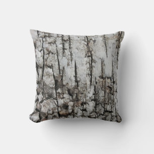 Coussin Rustic Country Nature Sec Cracked Tree Barre Photo