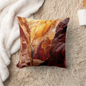 Coussin rustique de carré du Nevada de canyon de (Couverture)