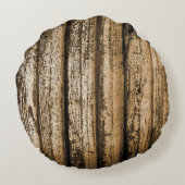 Coussin rustique de porteur d'alliances ou cadeaux (Dos)