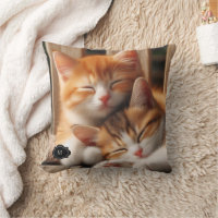 Rustique deux chats mignons famille monogrammed