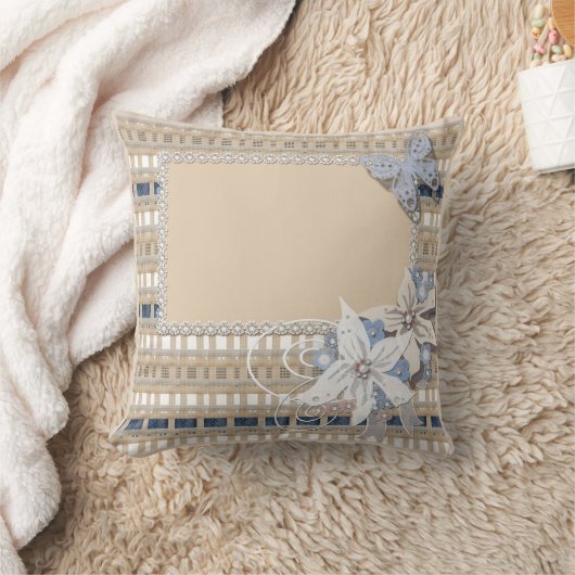 Coussin Rustique, mariage (Couverture)