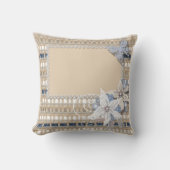 Coussin Rustique, mariage (Recto)