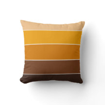 Rustique Sunny Jaune Brown Tirage Motif Automne