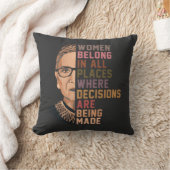 Coussin Ruth Bader Ginsburg RBG (Couverture)