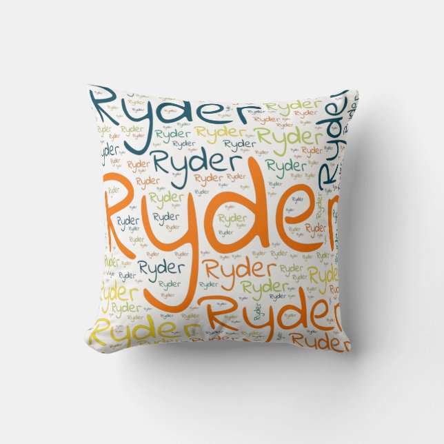 Coussin Ryder (Recto)