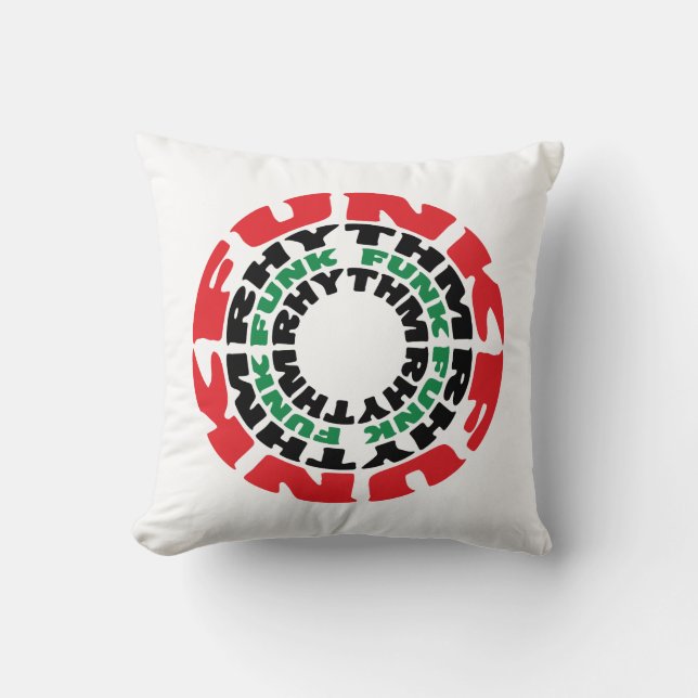 Coussin Rythme funk Funk Rhythme funk (Recto)