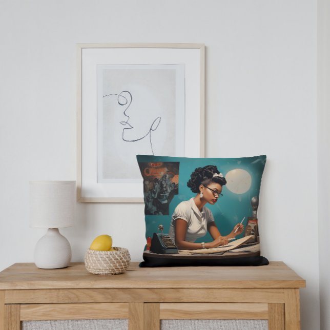 Coussin Rythme Rétro Musées Mélodiques (Créateur téléchargé)