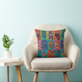 Coussin Rythmes et Bêtes (Chaise)