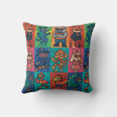 Coussin Rythmes et Bêtes (Verso)