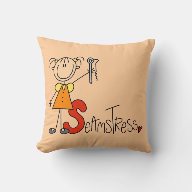 Coussin S est pour Couturière (Recto)