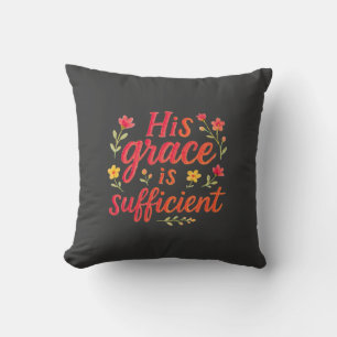 Coussin Sa Grâce est suffisante