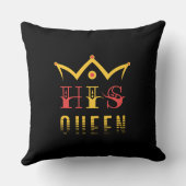 Coussin Sa Reine (Verso)