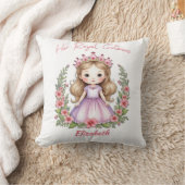 Coussin Sa Royale Princesse Rose (Couverture)