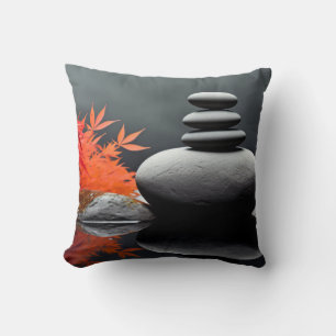 Coussin Sable De Pebble Rocheux Tranquille