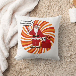 Coussin Sac cadeau père Noël