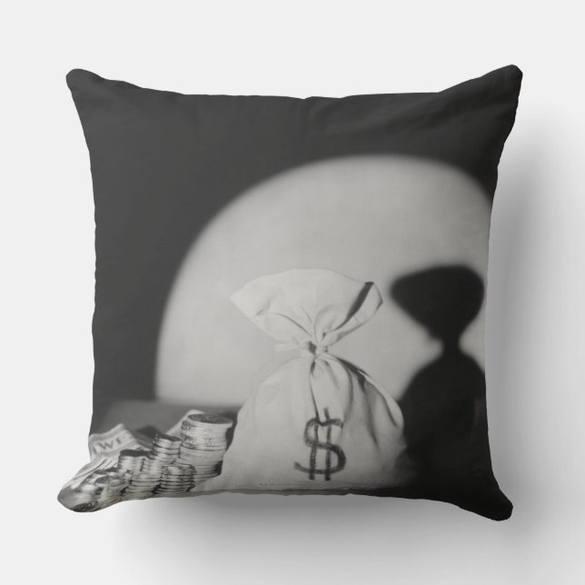 Coussin Sac d'argent (Recto)