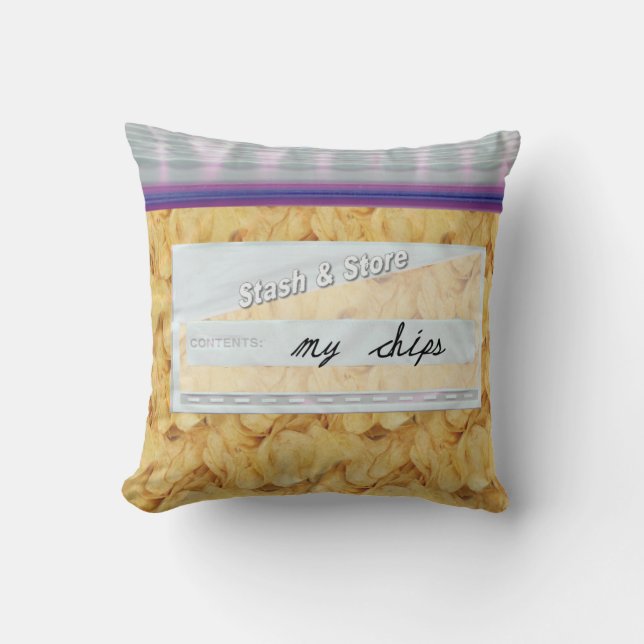 Coussin Sac de chips de pomme de terre Snacks d'oreiller d (Recto)