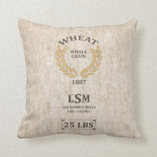 Coussin Sac vintage à blé