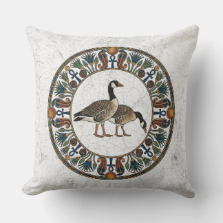 Coussin Sacred Goose of Geb: The Great Cackler Egyptian