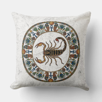 Coussin Sacred Scorpion of Serket: Ancient Egyptian Art
