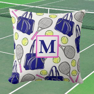 Coussin Sacs de raquettes de tennis Prépa Monogramme