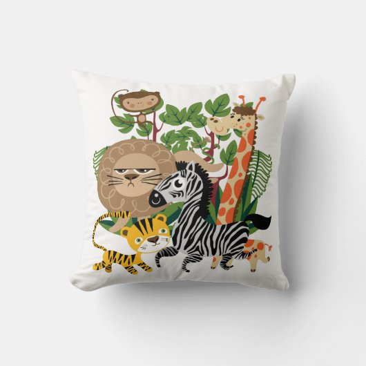 Coussin Safari animal (Recto)