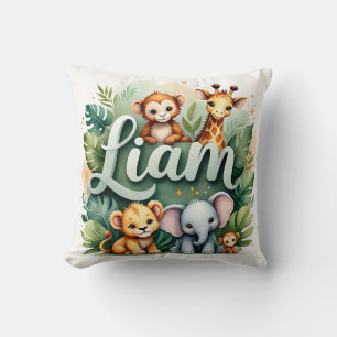Coussin Safari Aventure Liam Jeu d'oreiller