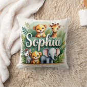 Coussin Safari Aventure Sophia Jeu d'oreiller (Couverture)