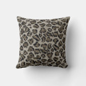 Coussin Safari Elephant bébé garçon Empreinte de léopard s (Verso)