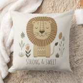 Coussin Safari Portrait Lion Ivory ID1264 (Couverture)