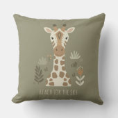 Coussin Safari Portraits Giraffe ID1264 (Recto)