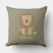 Coussin Safari Portraits Lion ID1264 (Recto)
