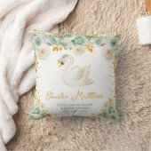 Coussin Sage de cygne Statistiques de naissance des Roses  (Couverture)