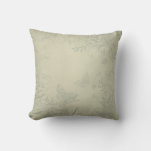 Coussin Sage Vert Vintage