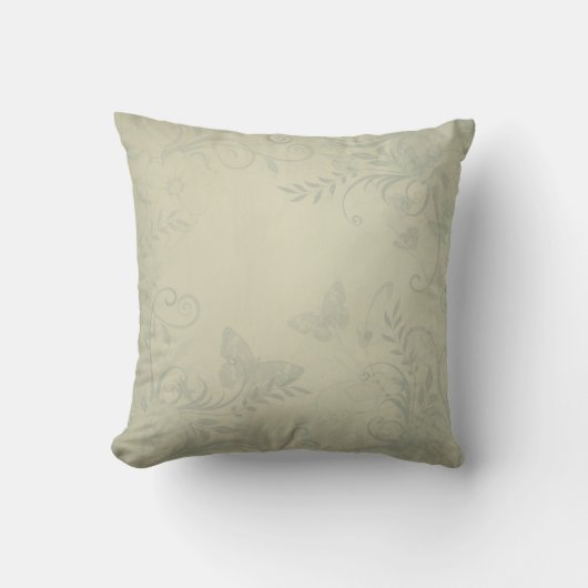 Coussin Sage Vert Vintage (Recto)