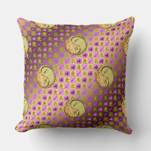 Coussin Sagittaire & Dragon de Métal